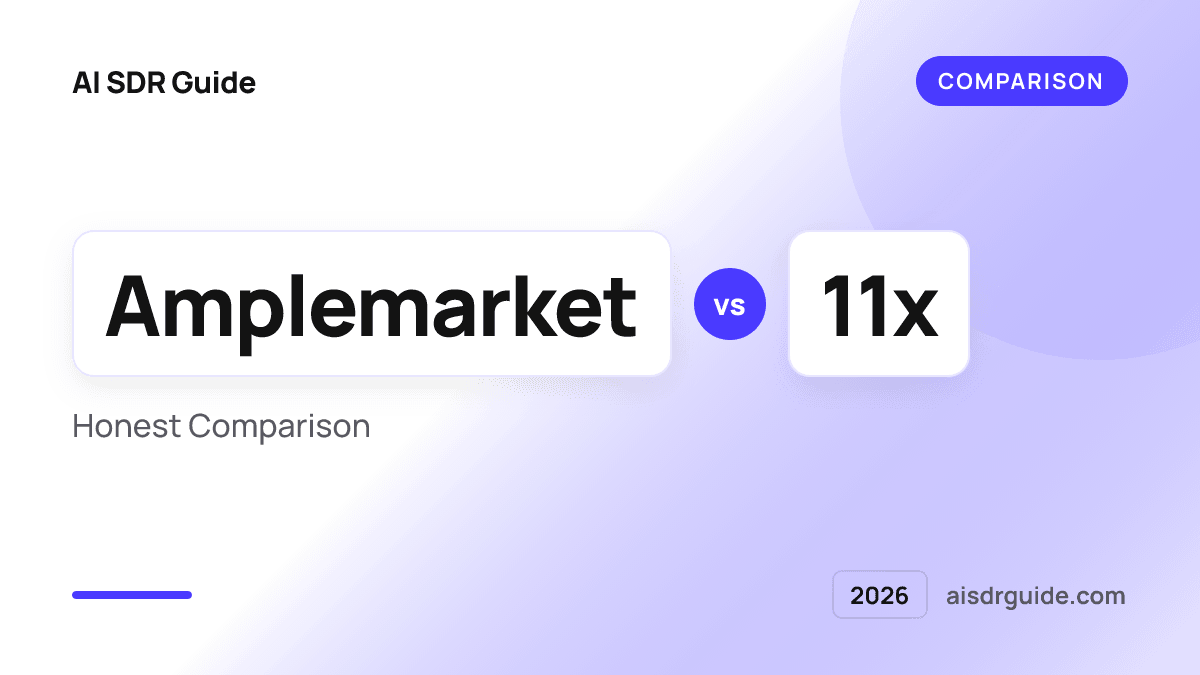 Amplemarket vs 11x: Honest Comparison (2026)