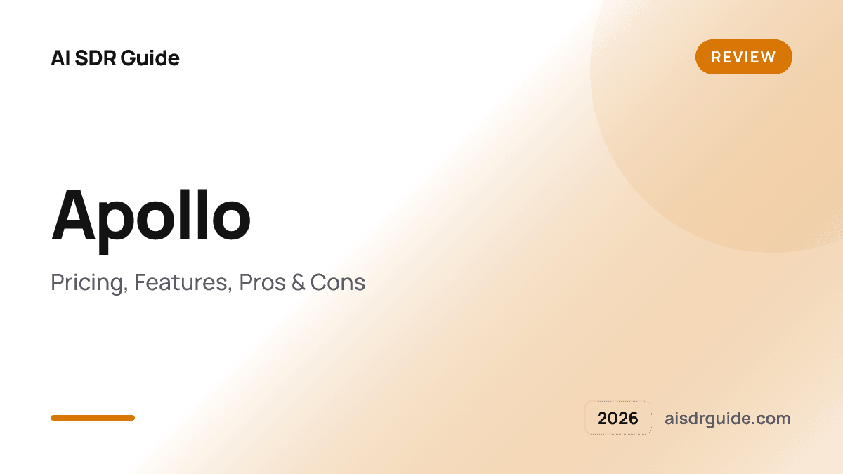 Apollo Review 2026: Pricing, Features, Pros & Cons