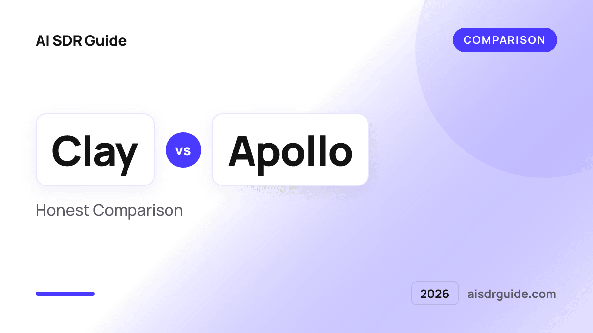 Clay vs Apollo: Honest Comparison (2026) | Pricing & Features