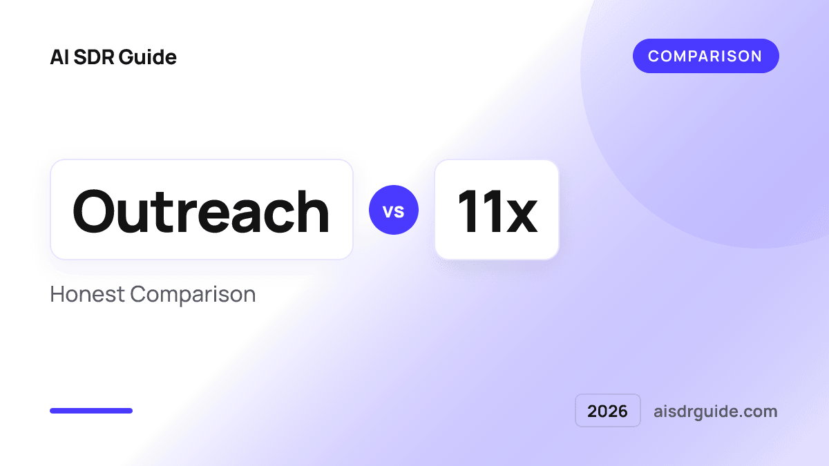Outreach vs 11x: Honest Comparison (2026) | Pricing & Features