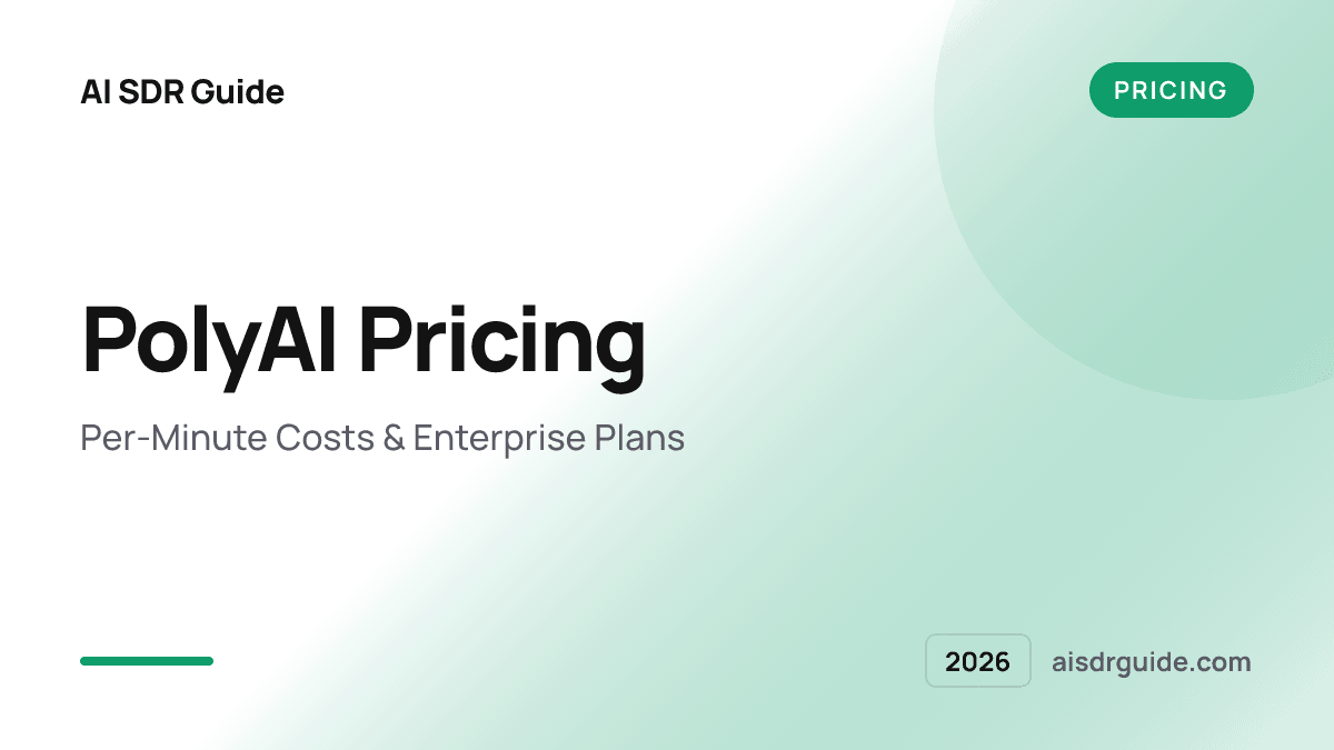 PolyAI Pricing 2026: Per-Minute Costs & Enterprise Plans