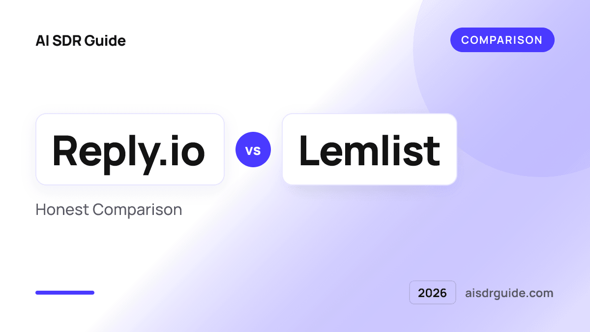 Reply.io vs Lemlist: Honest Comparison (2026)