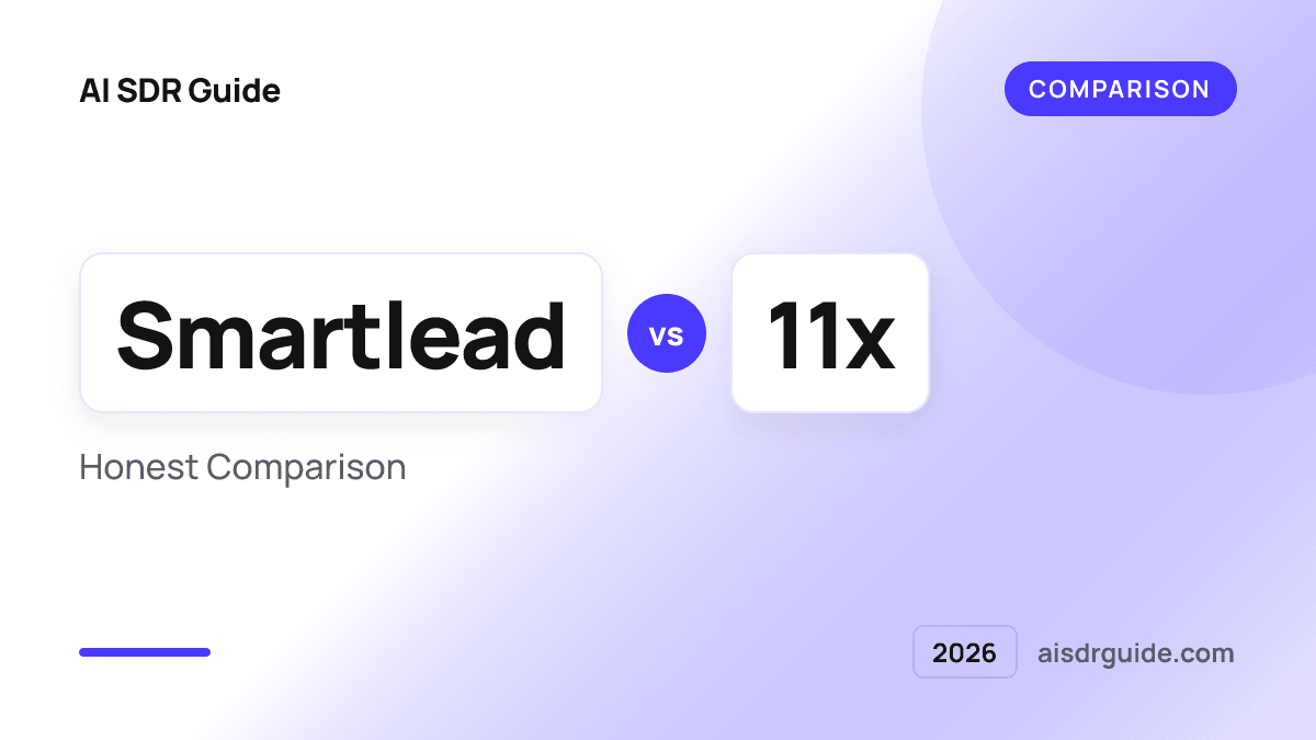 Smartlead vs 11x: Honest Comparison (2026) | Pricing & Features