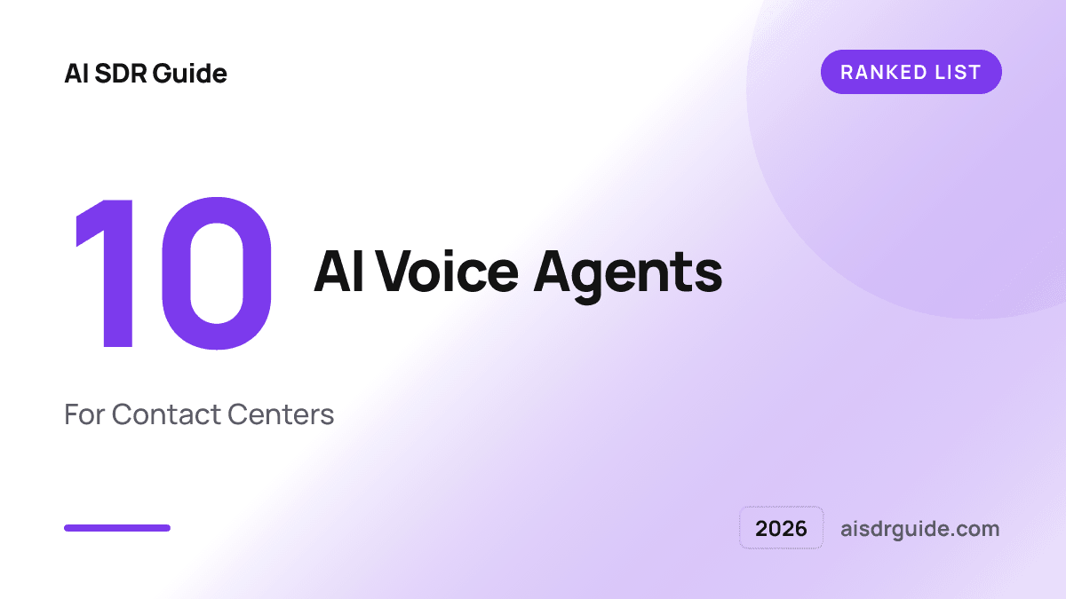 Top 10 AI Voice Agents for Contact Centers in 2026