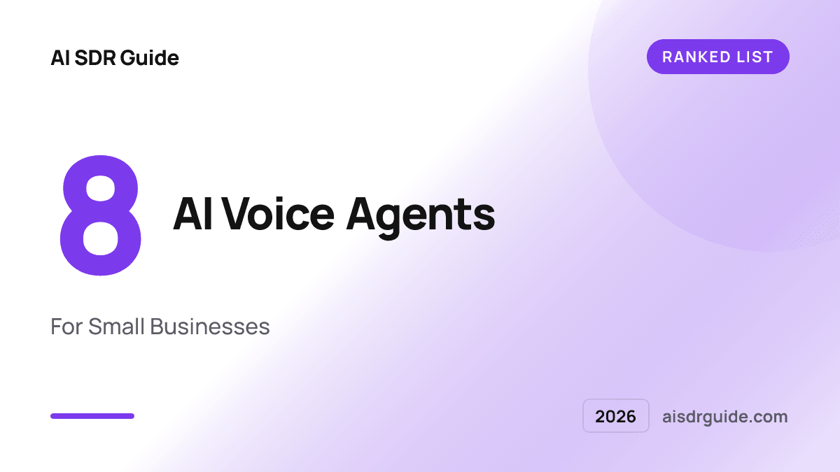 Top 8 AI Voice Agents for Small Businesses in 2026